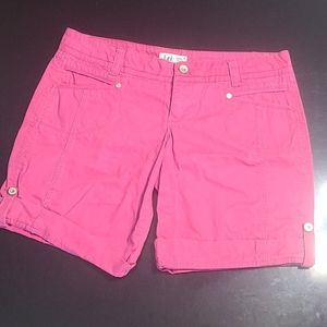 LEI ASHEY TROUBLE CORDUROY HOT PINK SZ 15R
